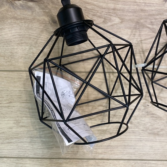 Industrial Cage Pendant Lights - Picture 3 of 7